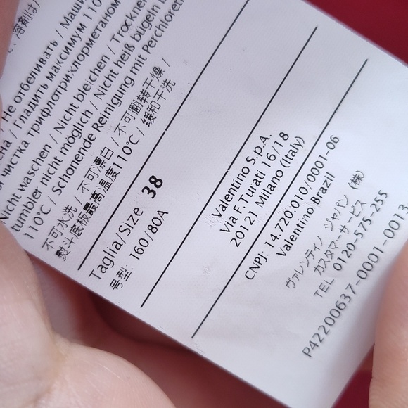 Red Valentino Ruffle Detail Coat in Fuschia Pink💕 $1595 - Picture 11 of 11